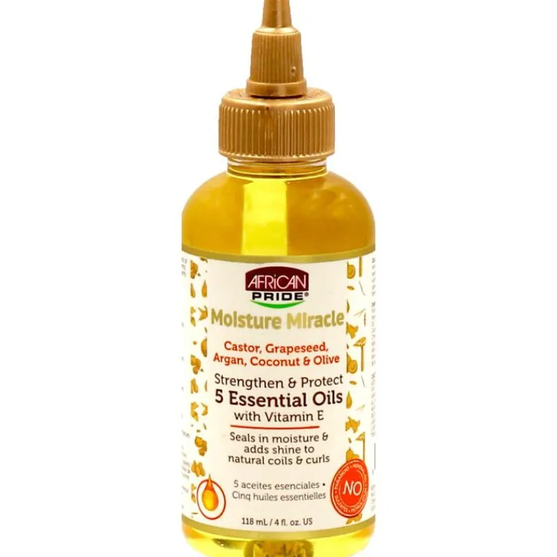 African Pride Moisture Miracle 5 Essential Oils 118 ML
