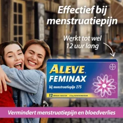 Aleve Feminax bij Menstruatiepijn 12 tabletten