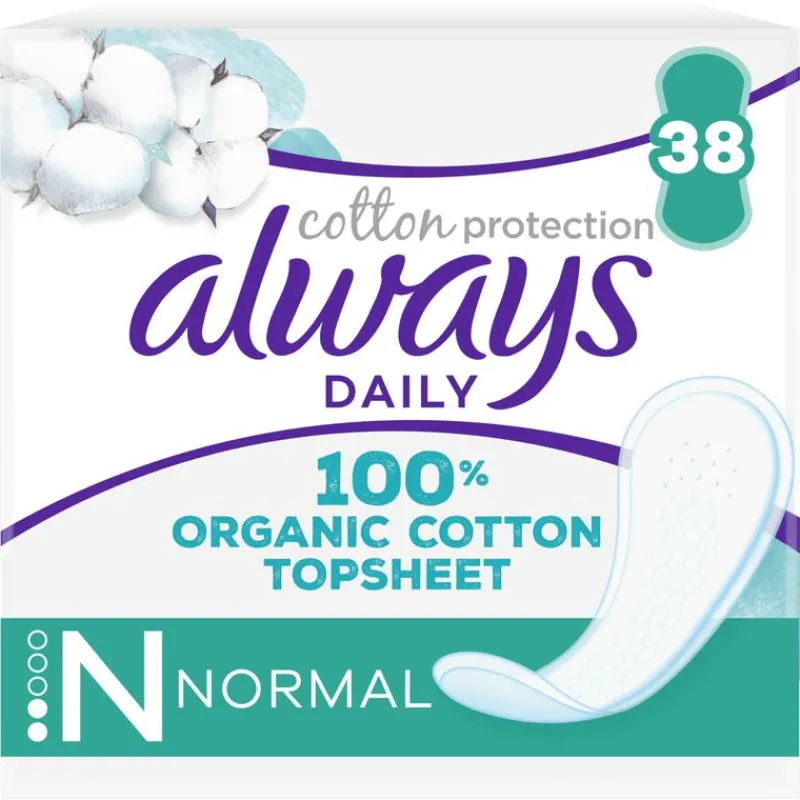 Always Dailies Bio Cotton Normal