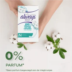 Always Inlegkruisjes Bio Cotton Normal Big Pack