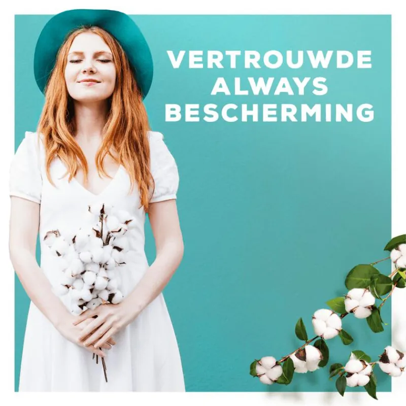 Always Maandverband Bio Cotton Night