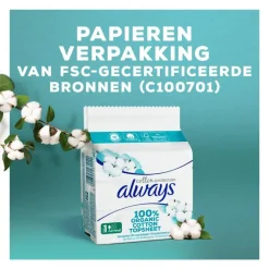 Always Maandverband Bio Cotton Normal