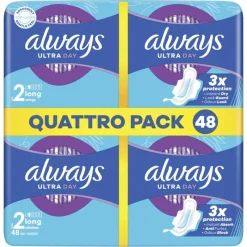 Always Maandverband Ultra Long Wings Quatro Pack