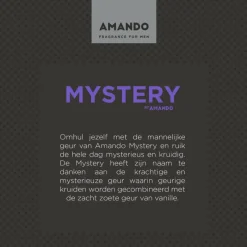 Heren Amando Mystery Aftershave 50 ML