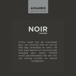 Heren Amando Noir Aftershave 50 ML