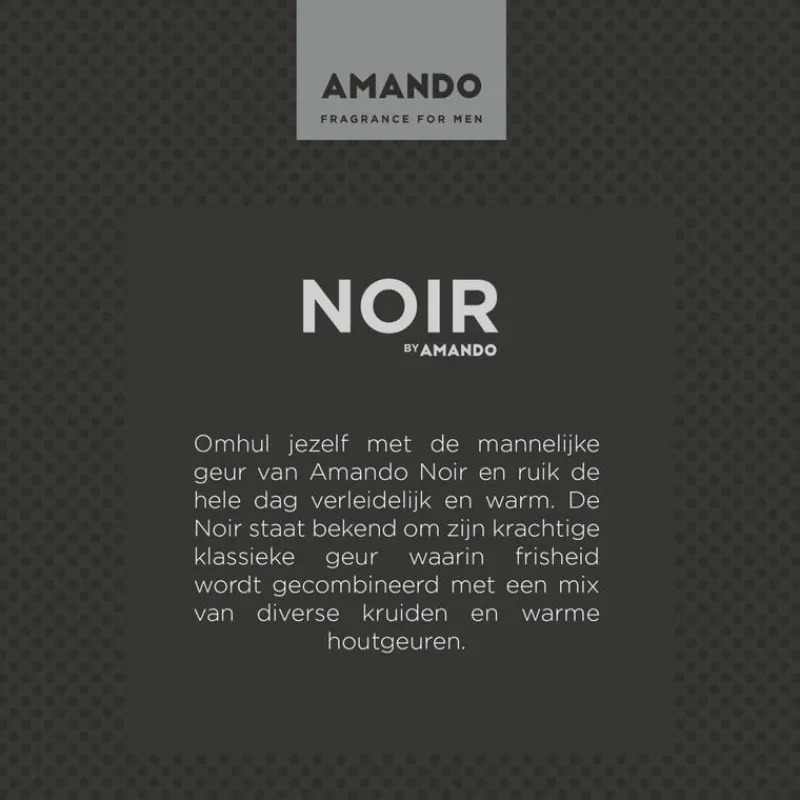 Heren Amando Noir Aftershave 50 ML