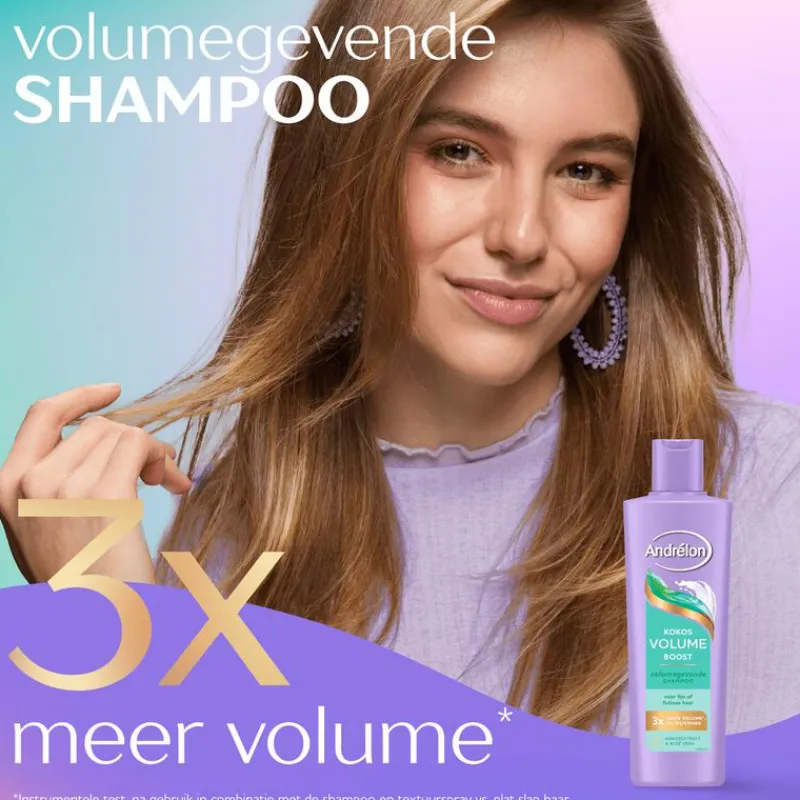 Andrélon Kokos Volume Boost Shampoo 250 ML