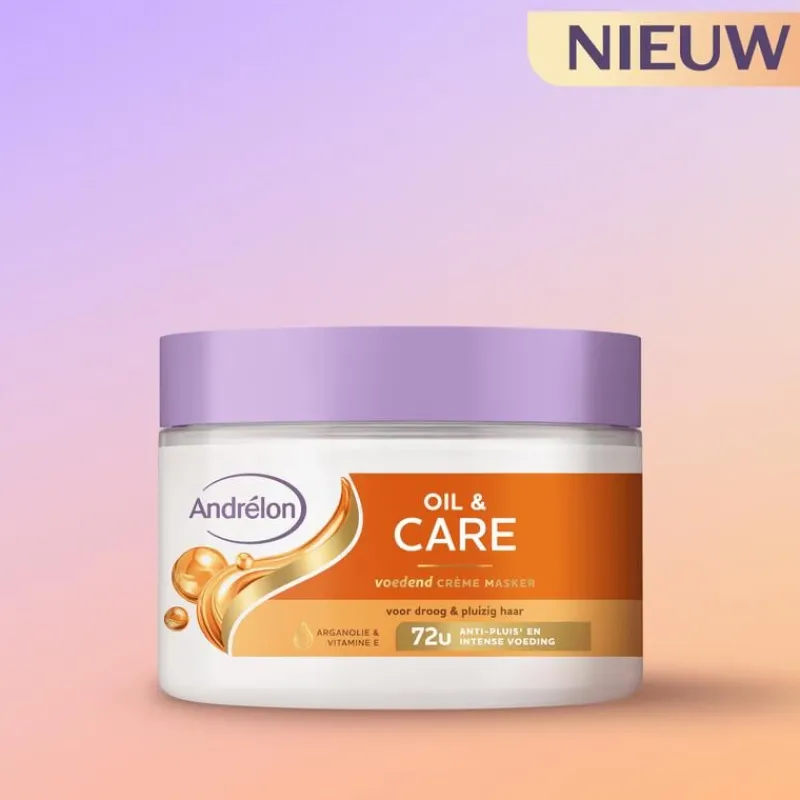 Andrélon Oil & Care Crème Masker Jar 300 ML