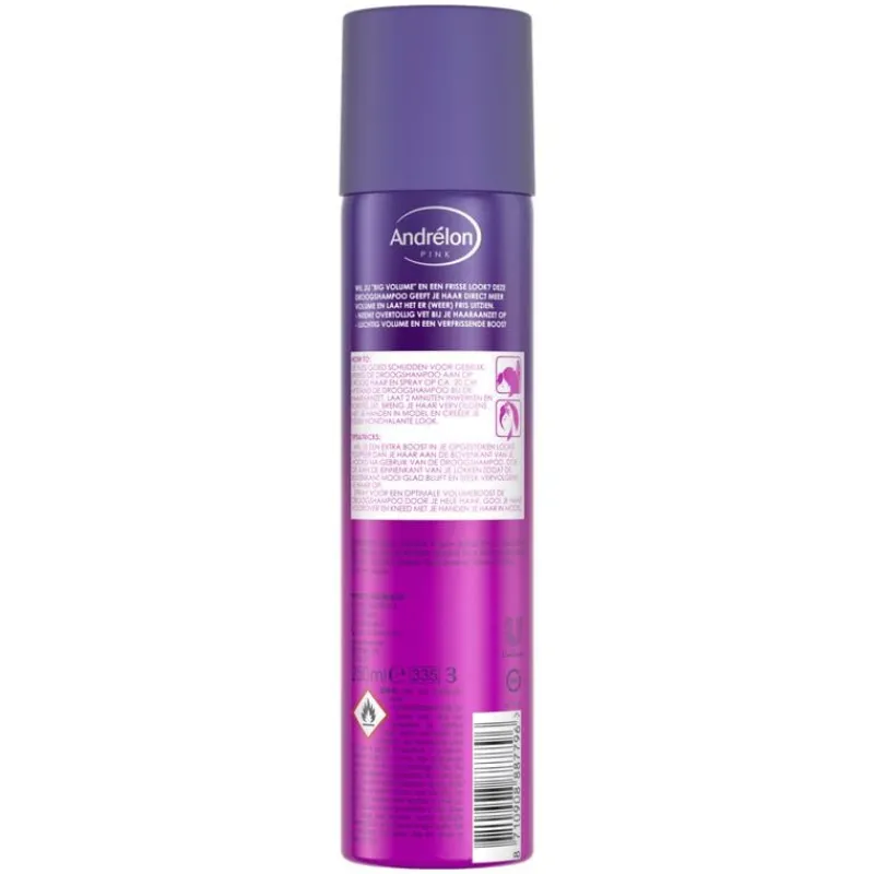 Andrélon Pink Big Volume Droogshampoo 250 ML