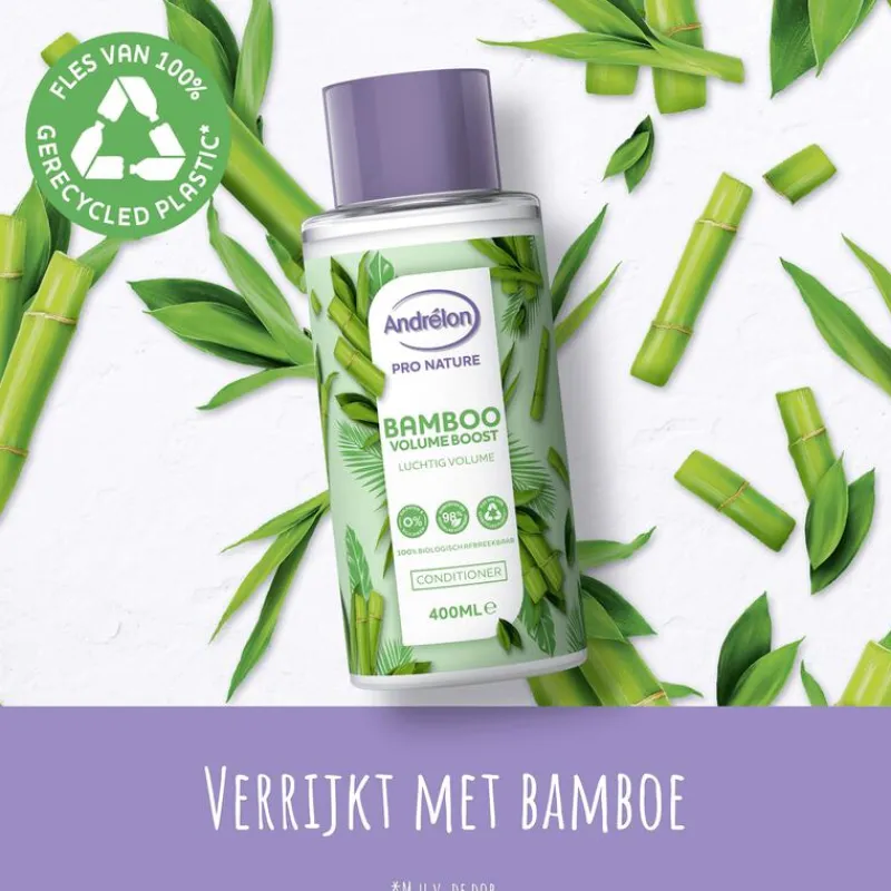 Andrélon Pro Nature Bamboo Volume Boost Conditioner 400 ML