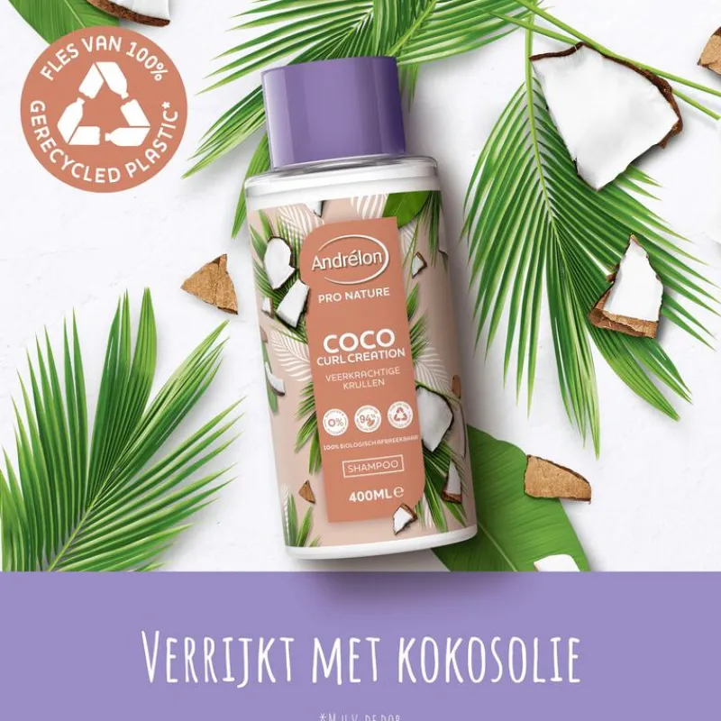 Andrélon Pro Nature Coco Curl Creation Shampoo 400 ML