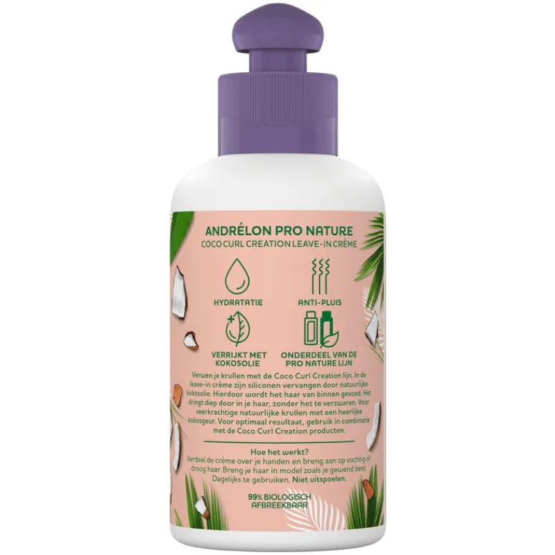 Andrélon Pro Nature Coco Curl Creation Leave-in 200 ML