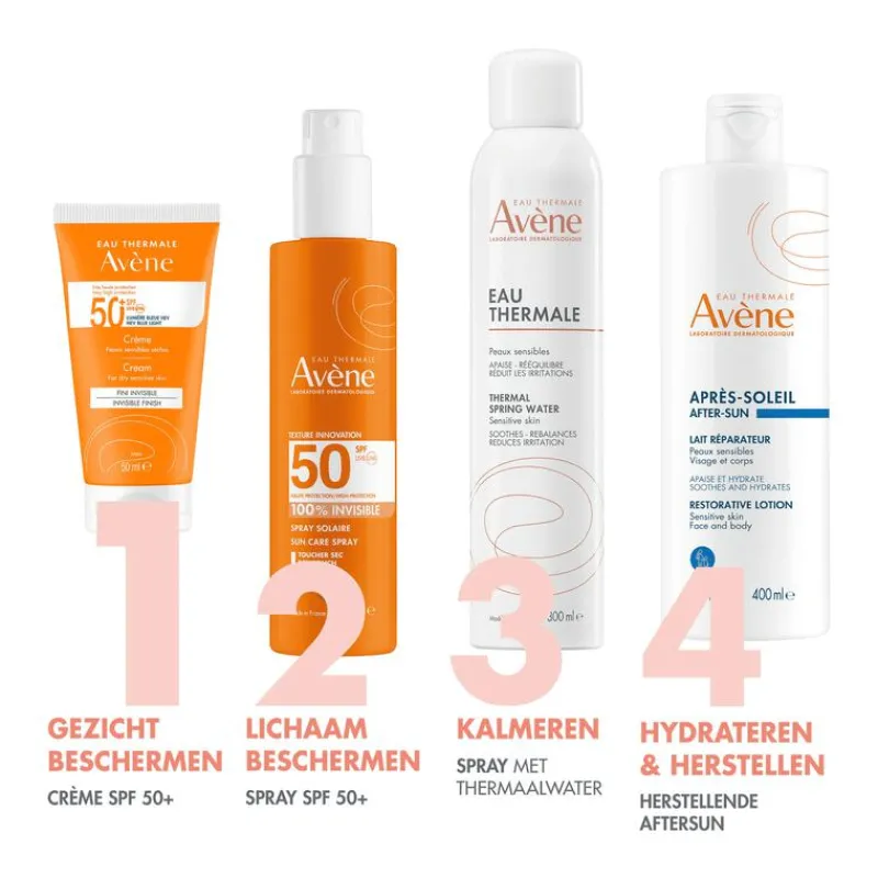Avène Zonnebrand Crème SPF 50+ 50 ML