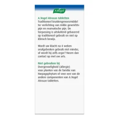 A.Vogel Atrosan bij Milde Gewrichtspijn en Reumatische Pijn Tabletten 60 stuks