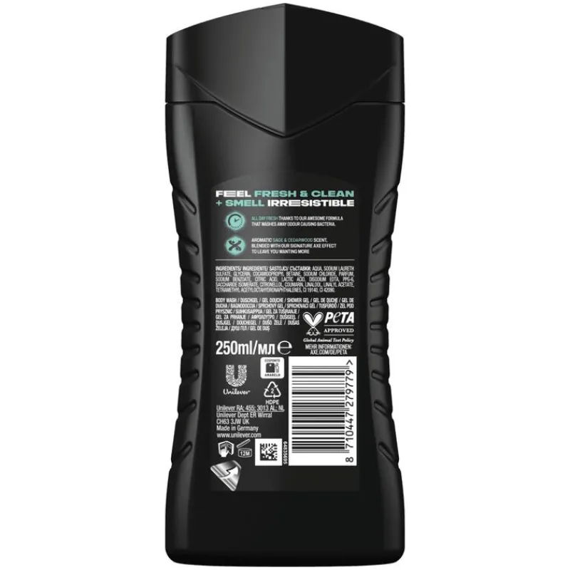 Heren AXE Apollo Douchegel 250 ML