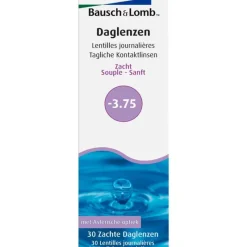 BauschandLomb Bausch + Lomb DagLenzen -3,75 30 stuks