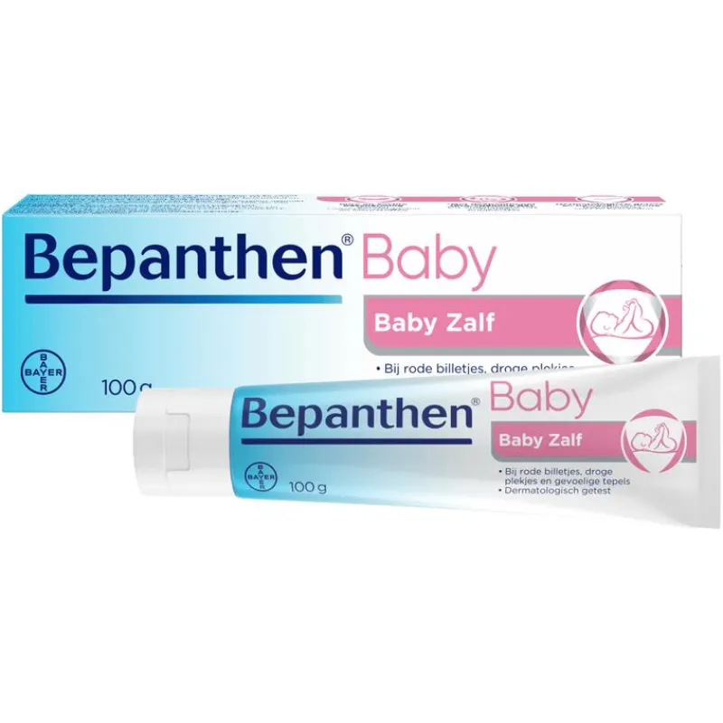 Bepanthen Baby Zalf Bij Rode Babybilletjes 100 GR