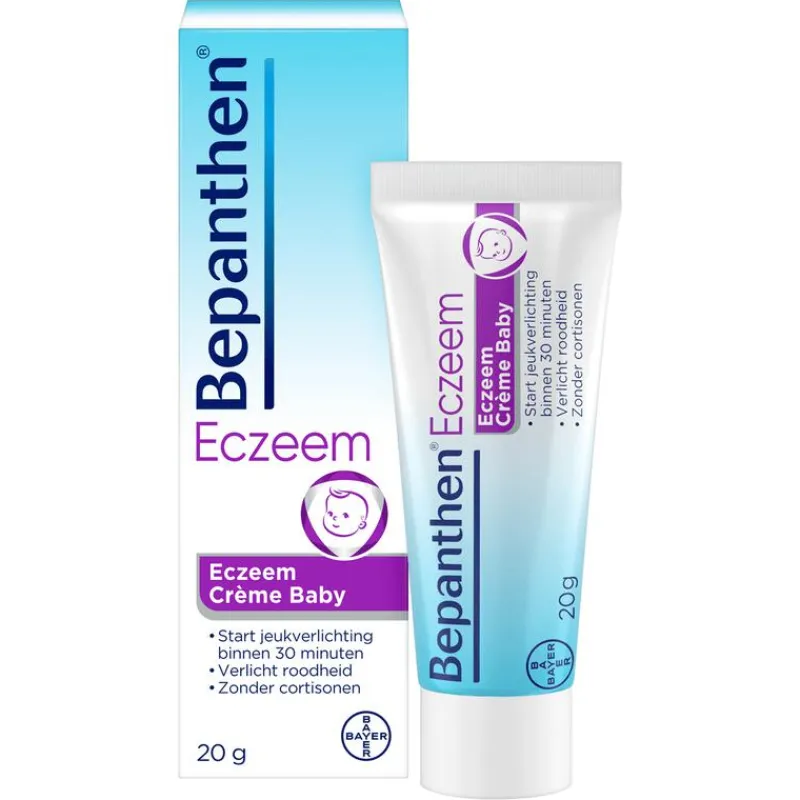 Bepanthen Eczeem Crème Baby Verlicht Jeuk En Roodheid Bij Mild Tot Matig Eczeem 20 GR