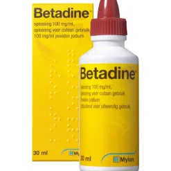 Betadine Oplossing 100 mg/ml Povidonjood 30 ML