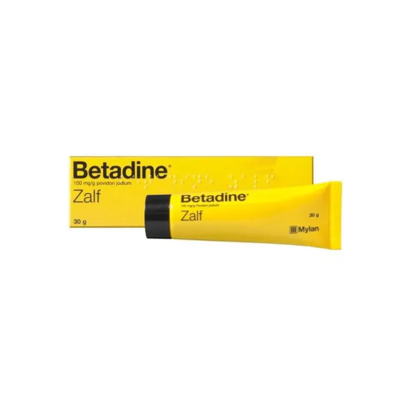 Betadine Zalf 100 mg/g Povidonjood 30 GR