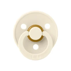 Bibs Anatomische Fopspeen Two Pack Natuurlijk Rubber Ivory/Sage Maat 1