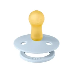 Bibs Fopspeen Two Pack Natuurlijk Rubber Iron/Baby Blue Maat 2