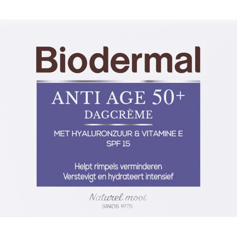 Biodermal Anti Age 50+ Dagcrème SPF 15 50 ML