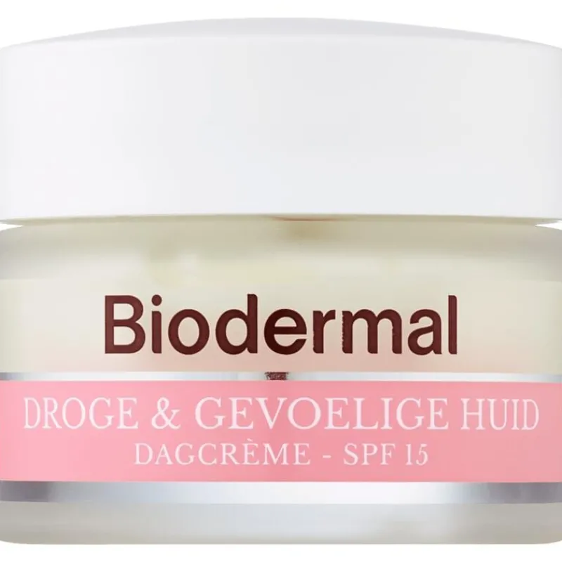 Biodermal Droge & Gevoelige Huid Dagcrème SPF 15 50 ML