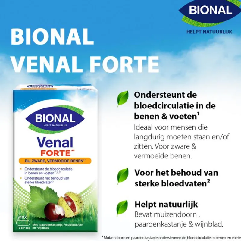 Bional Venal Forte Capsules 40 stuks