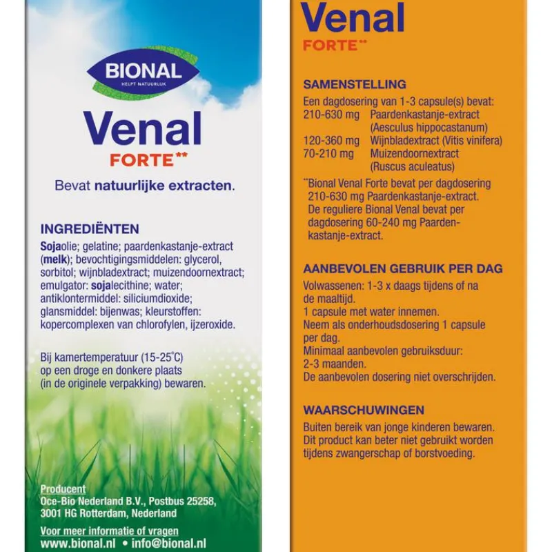 Bional Venal Forte Capsules 40 stuks