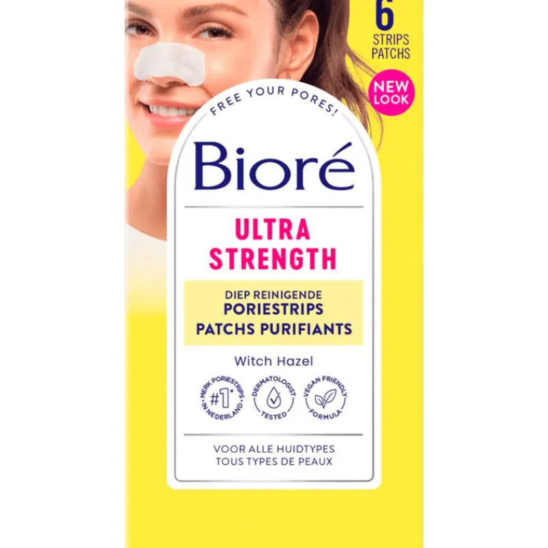 Bioré Ultra Diep Reinigende Poriestrips 6 stuks