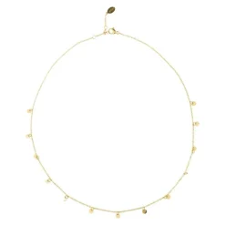 BiSjU Jewellery Ketting Munt Gold Plated