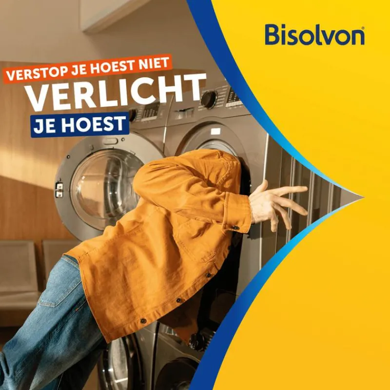 Bisolvon Hoestdrank Bij Vastzittende Hoest Voor Volwassen 8 mg/5 ml 125 ML