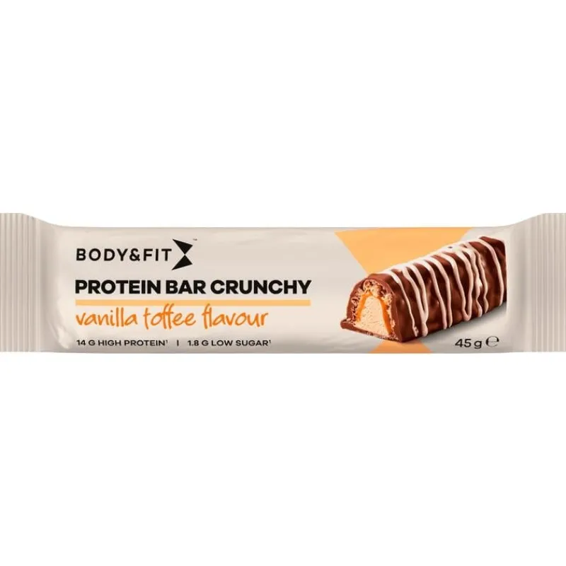 Body&Fit protein bar crunchy vanilla/toffee