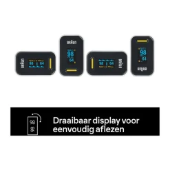 Braun Saturatiemeter met Vingersensor