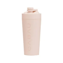 Cabau Bloom Shakebeker Staal - Beige 700ML