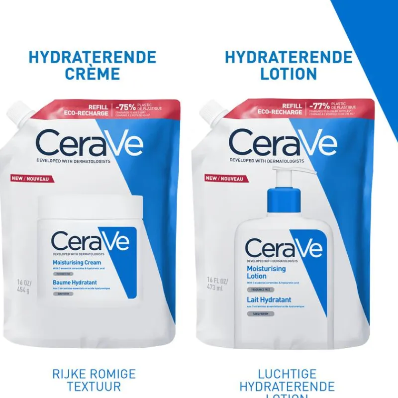 CeraVe Hydraterende Crème Navulling 473 ML