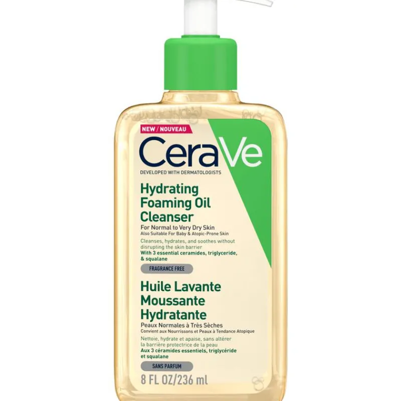 CeraVe Hydraterende Schuimende Reinigingsolie 236 ML