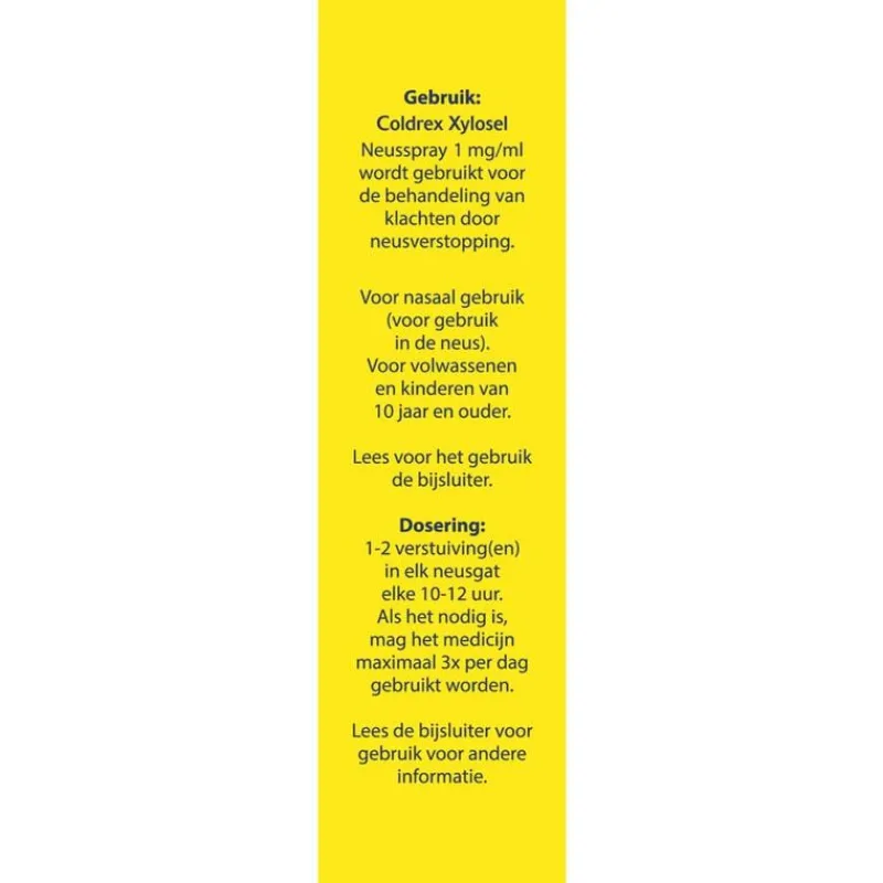 Coldrex Xylosel Neusspray bij Neusverkoudheid 10 ML