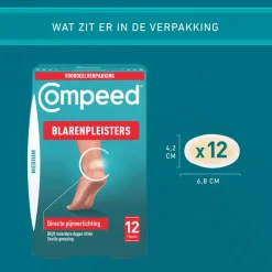 Compeed Blarenpleisters Medium 12 Pleisters