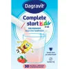 Dagravit Complete Start Kids Multivitamine Aardbei 30 stuks