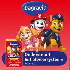 Dagravit Kids Multivitaminen Gummies Xtra 3-5 jaar 60 stuks