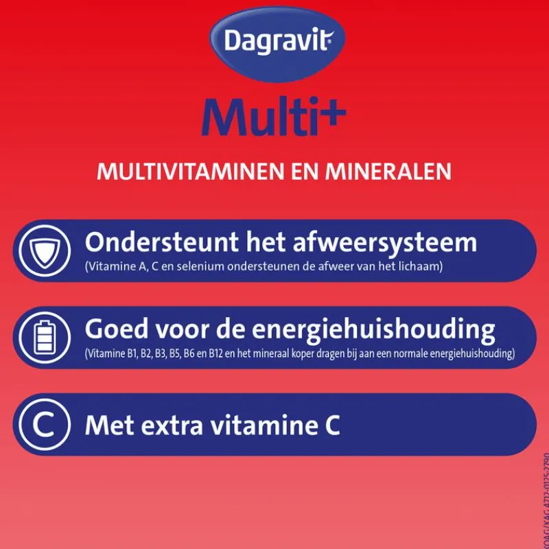 Dagravit Totaal 30 Voordeelpak 550 dragees