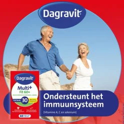 Dagravit Vitaal 60+ Totaal 30 Xtra 60 tabletten
