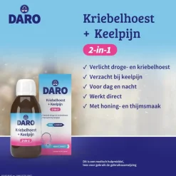 Daro 2in1 kriebelhoest+keelpijn