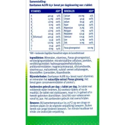 Davitamon Actifit 65+ Multivitamine 70 Stuks