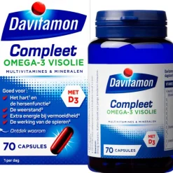 Davitamon Compleet Omega-3 Visolie Capsules