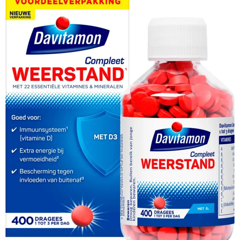 Davitamon Compleet Weerstand Vitamine C & D tabletten