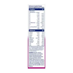 Davitamon Compleet Zwanger met Extra Foliumzuur en Vitamine D3 60 Tabletten