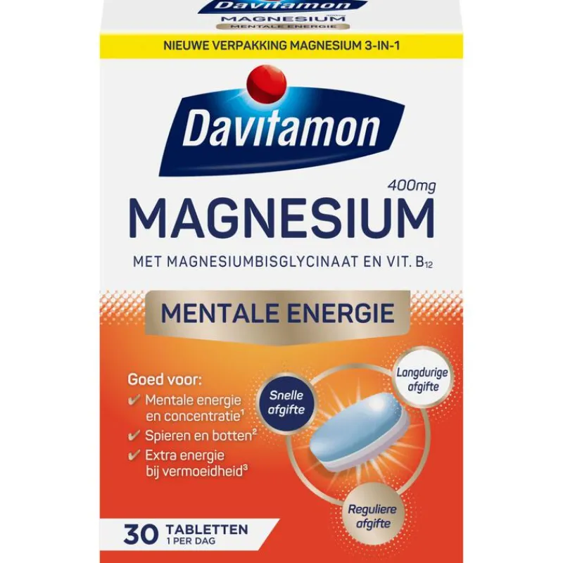Davitamon Magnesium Mentale Energie 30ST